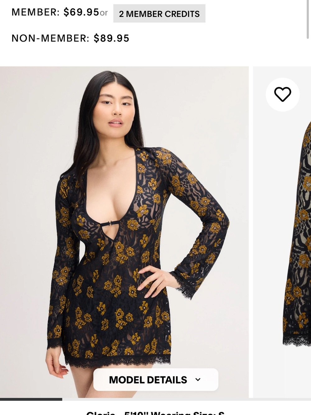 Savage X Fenty Feline Floral Shift Dress